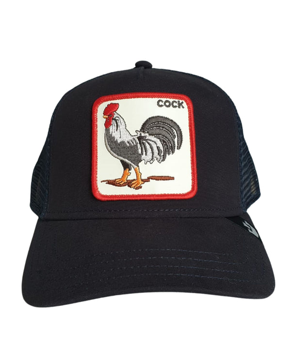 Goorin Bros. Trucker Cap Animal Farm 'the Cock' Blu Unisex