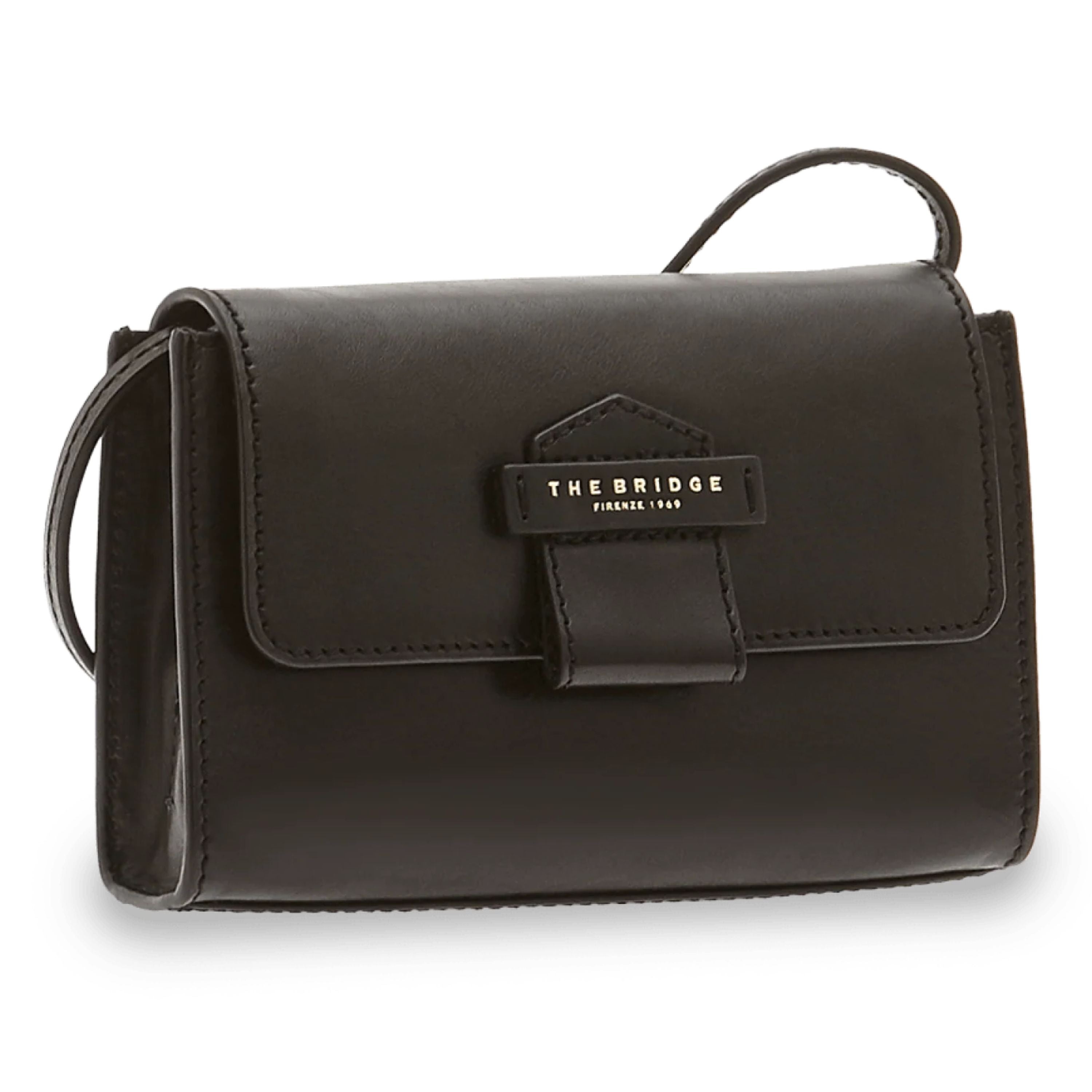 The Bridge Mini Borsa Tracolla Linea Cernaia Pochette Nero Donna
