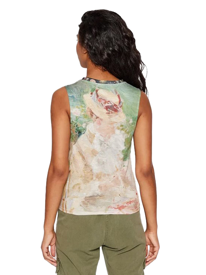 Desigual T-shirt Vincent Van Gogharte Multicolore Donna 4