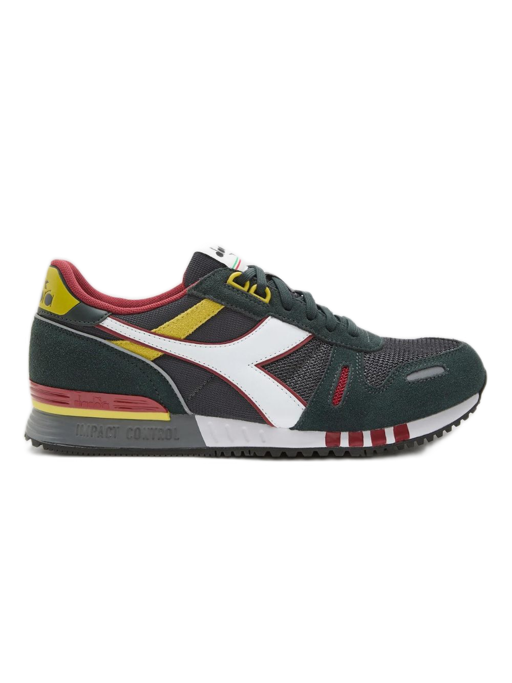 Diadora Sneakers Urban Outdoor Multicolore in Nylon e Suede Looev