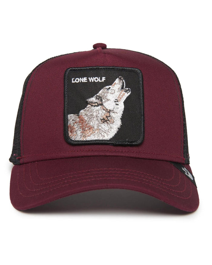 Goorin Bros. Trucker Cap Cappellino Animal Farm 'lone Wolf' Viola Unisex 1