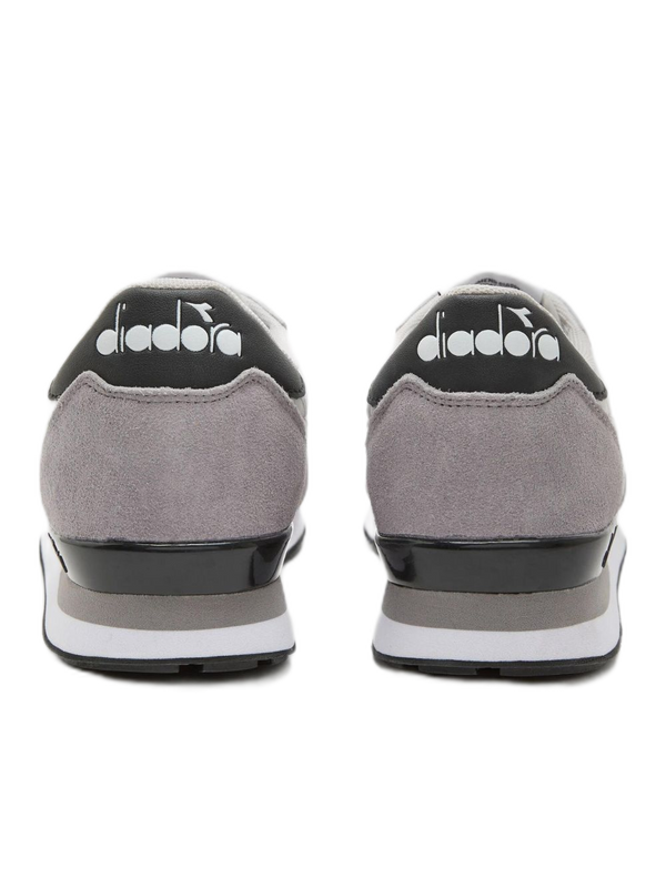 Diadora Camaro Sneaker con Lacci Nylon/Suede Grigio-2
