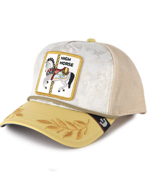 Goorin Bros. Baseball Trucker Cap Cappellino Limited Edition Altus Equo Bianco Unisex