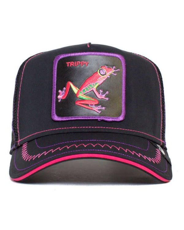 Goorin Bros. Baseball Trucker Cap Cappellino Special Edition Trippy Nero Unisex