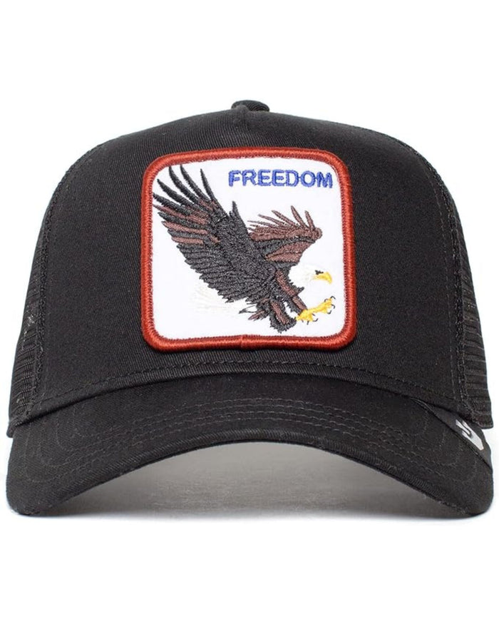 Goorin Bros. Trucker Cap Cappellino Animal Farm 'the Freedom Eagle' Nero Unisex 1