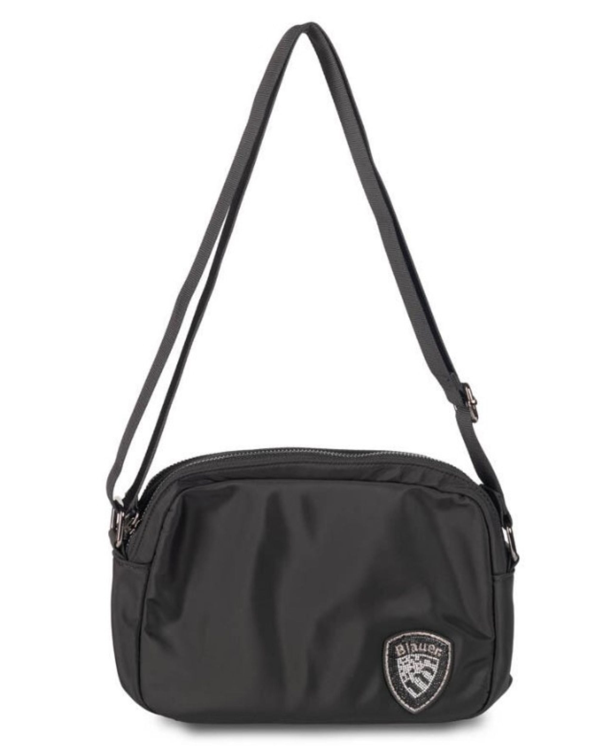 Blauer Borsa Nera Con Logo Con Strass Camera Bag Nero Unisex – Looev