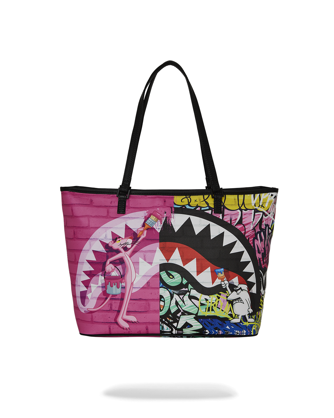 Sprayground Borsa Spalla Shopper Donna Tote Pink Panther