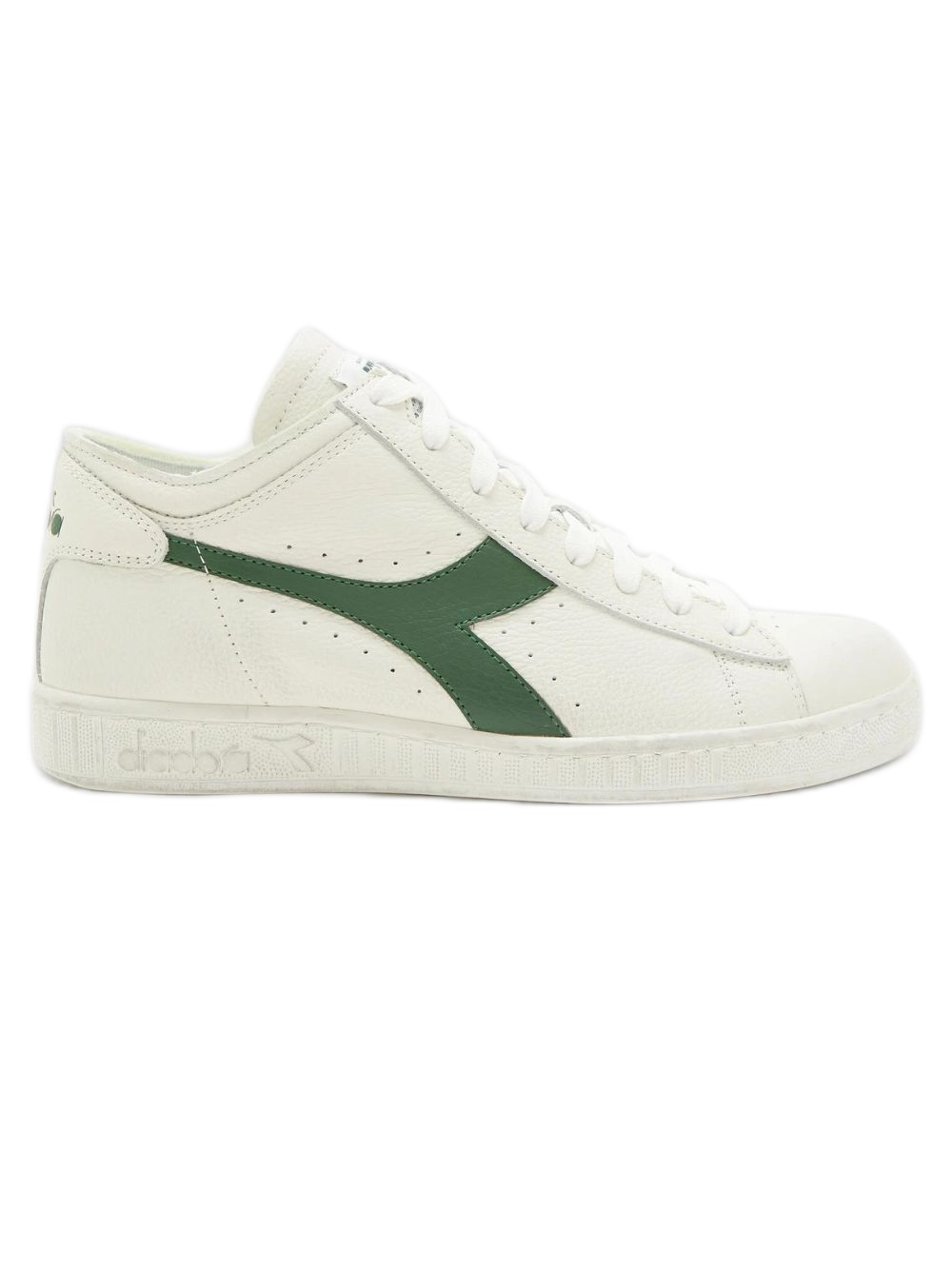 Diadora Game L Green Leather Sneaker Looev