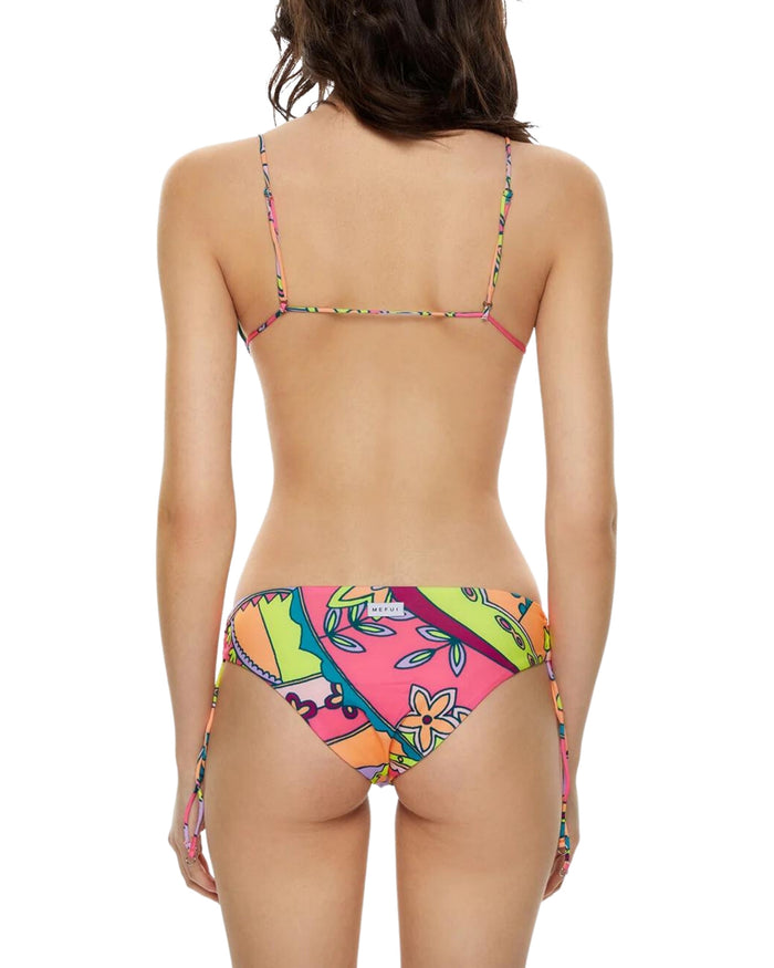Mefui Bikini Triangolo E Slip Fianco Fisso 'wet' Multicolore Donna 3