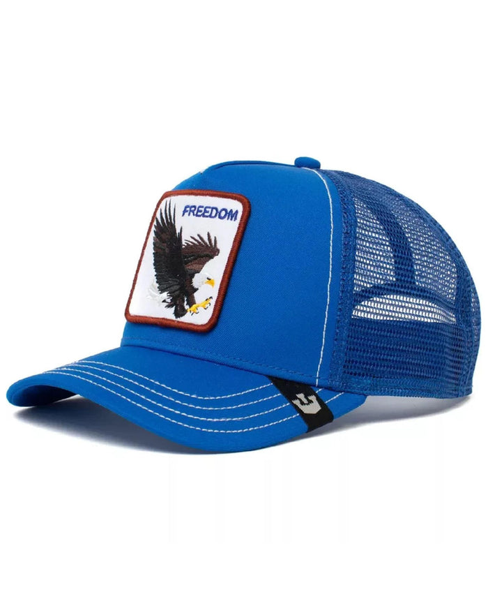 Goorin Bros. Trucker Cap Cappellino Animal Farm 'the Freedom Eagle' Blu Unisex 2