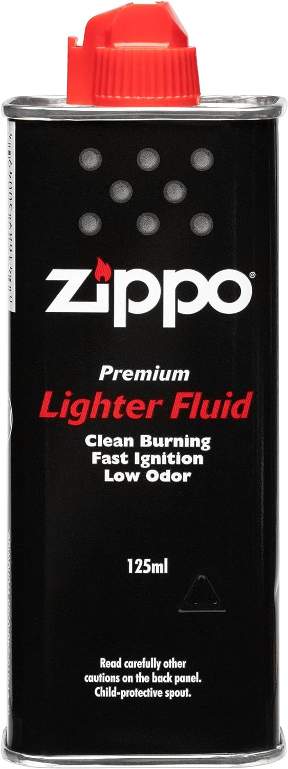 Zippo 125 Ml 1701001 Ricambio 6 Lattine Nero Unisex – Looev