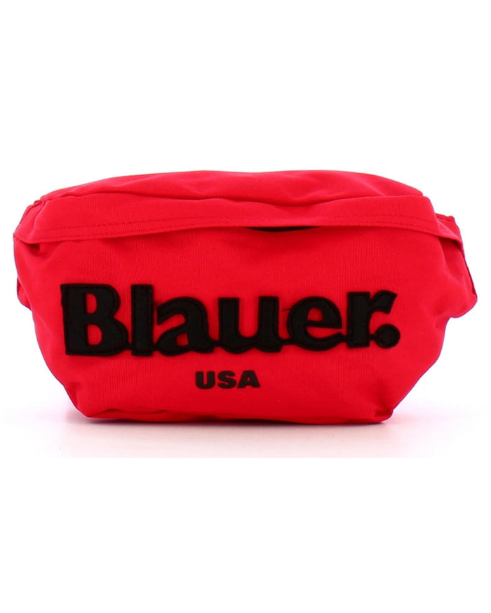 Blauer Cordura Nylon Waist Bag
Basic Bum Bag Rosso Uomo 2
