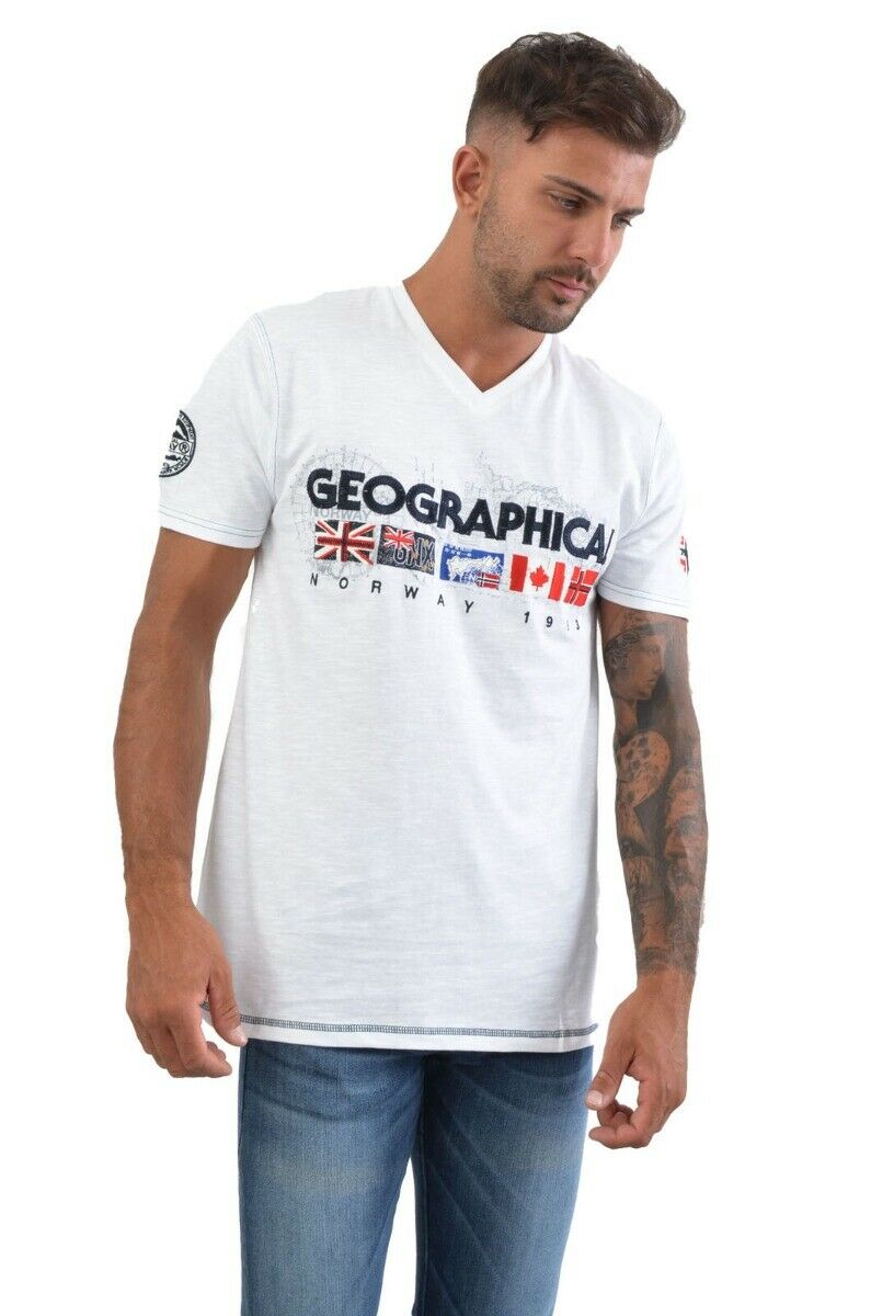 Geographical Norway Bianco Uomo – Looev