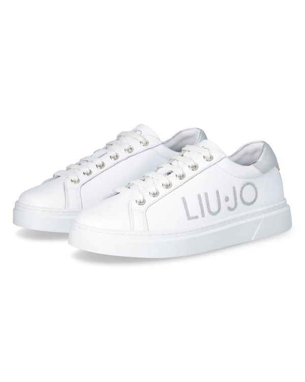 Liu Jo Sneakers Pelle Bianco-2