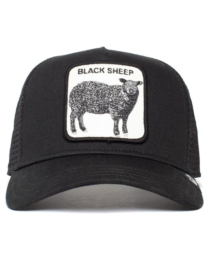 Goorin Bros. Trucker Cap Cappellino Animal Farm 'the Black Sheep' Nero Unisex 1