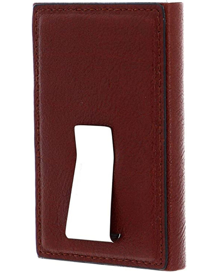 Piquadro Compact Wallet Per Carte Di Credito Con Sliding System Portafoglio Donna Unisex Marrone Uomo 2