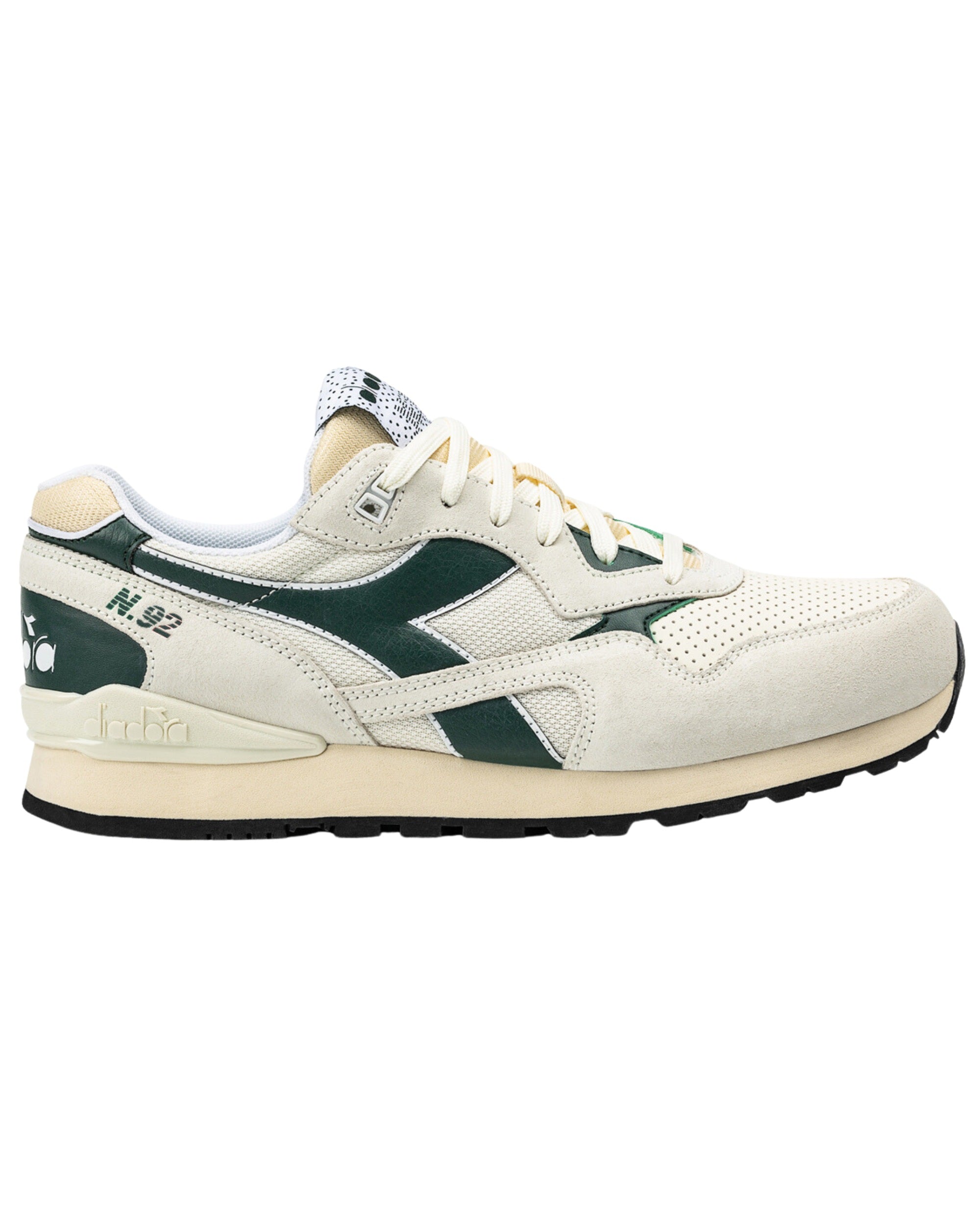 Diadora Advance Sneakers Bianco in Suede - Main Image