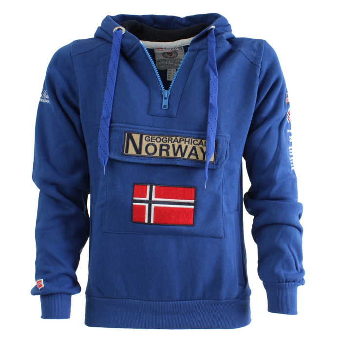 Geographical Norway Cappuccio Blu Uomo 2