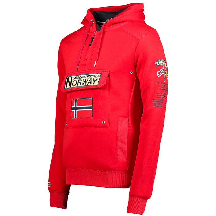 Geographical Norway Cappuccio Rosso Uomo 2