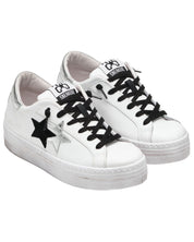 One Star Platform White Sneaker for Women