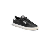 Sparco Scarpa S-Time Sneaker Casual in Ecopelle Nero Bianco Uomo
