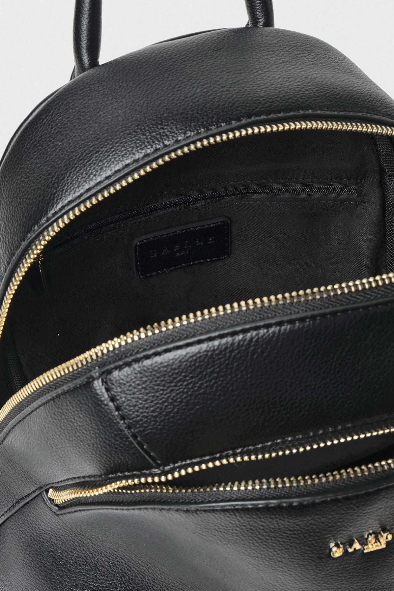 Gaelle Zaino Regular in Ecopelle Bottalato Nero Donna GAACW02323