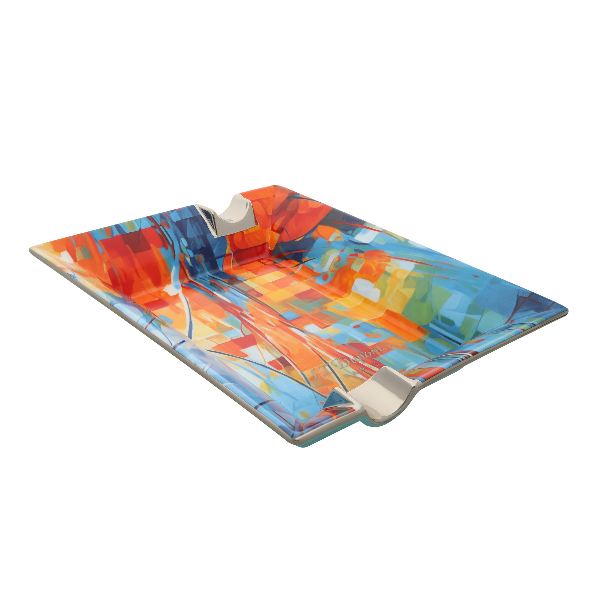 S.t.dupont posacenere in porcellana Limited edition Graffiti 006424