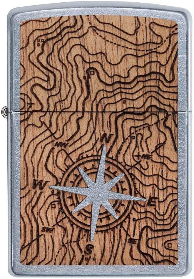 Zippo Windproof Refillable Made In Usa Silver Unisex