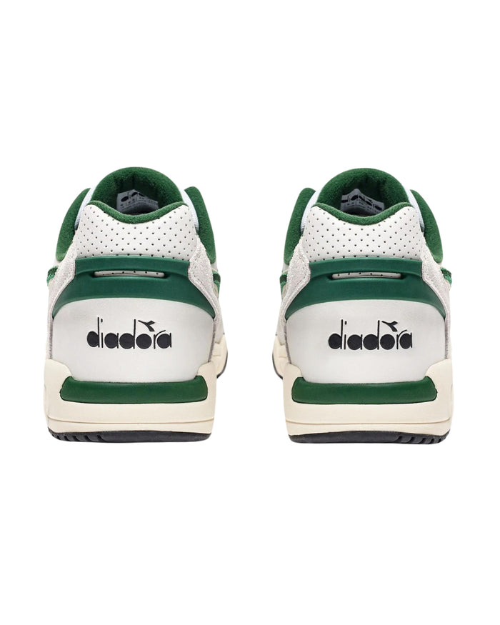 Diadora Sneakers Winner Pelle Scamosciata Verde 4