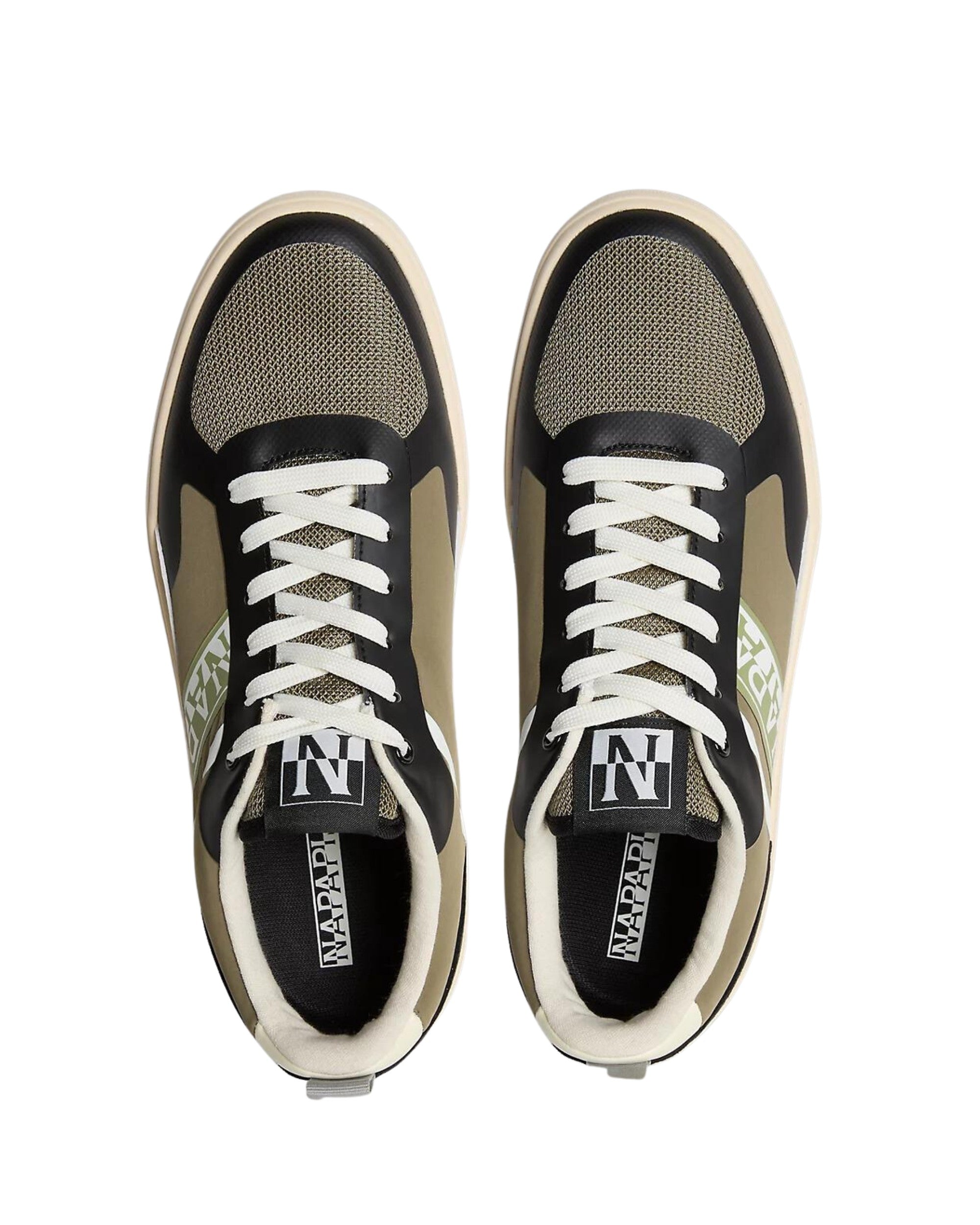 Napapijri Sneakers Bark Mesh Polyester/Leatherette Black