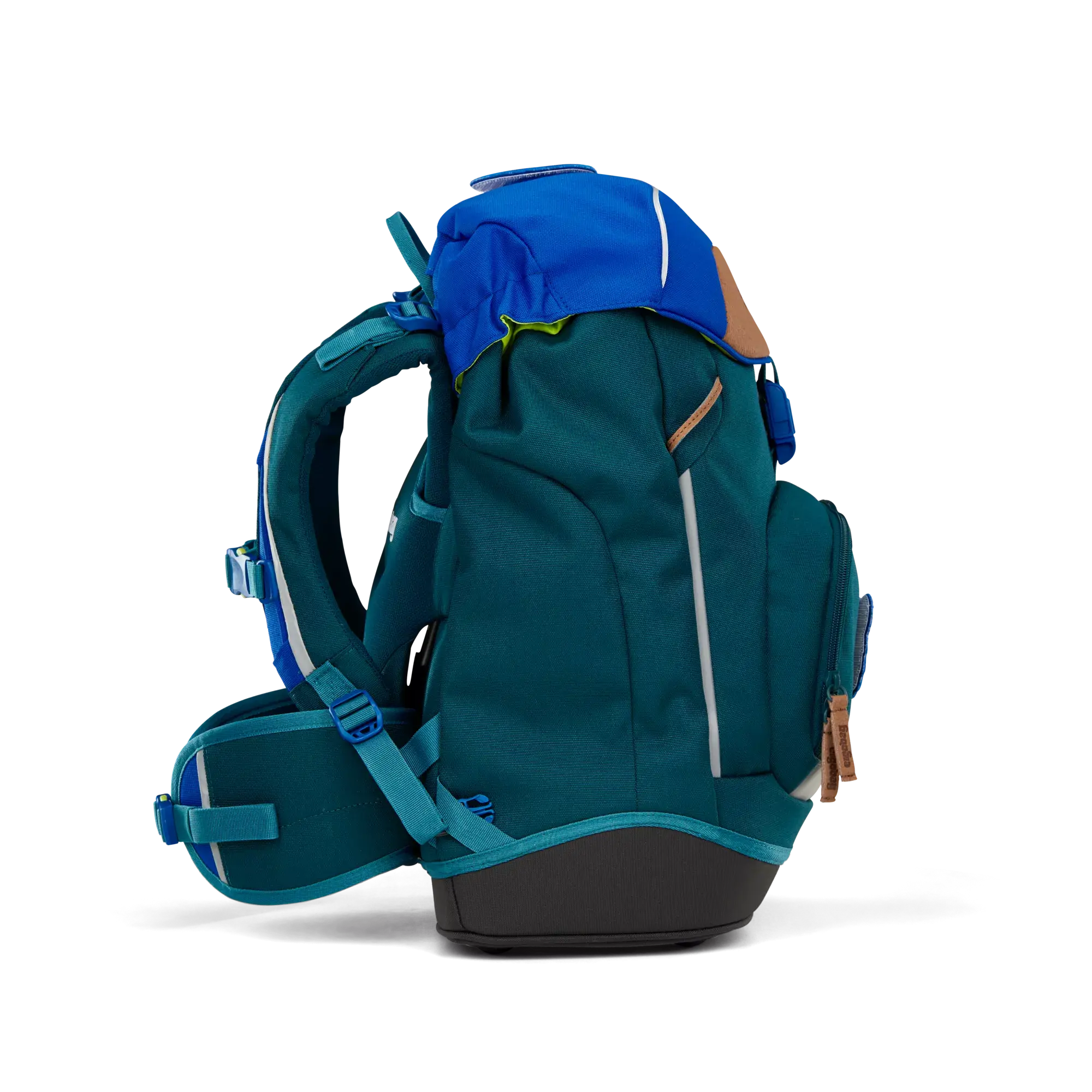 Ergobag Ergonomico Personalizzabile Eco Resistente ad Acqua e Sporco Blu Orso esploratore artico