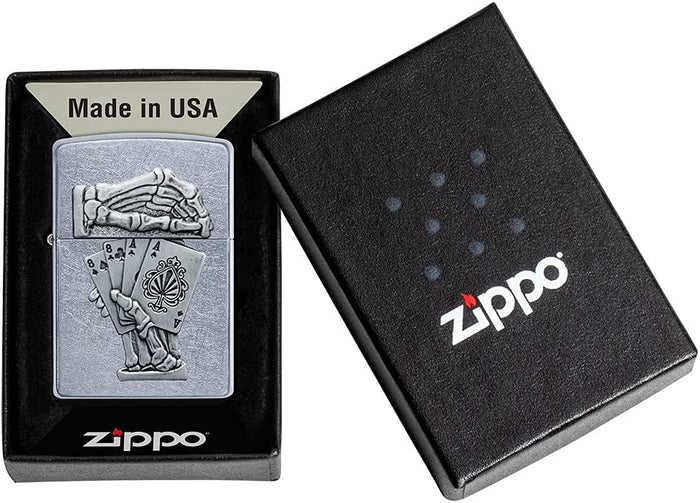 Zippo Windproof Refillable Made In Usa Silver Unisex 6