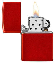 Zippo Metallic Red Box Vintage Rosso Unisex