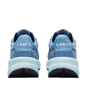 Diadora Heritage Low Mercury Elite Dip-Dye Sneaker in Tie-Dye Light Blue Leather