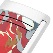 S.t.dupont Accendino Maxijet Fiamma Potente Antivento Ricaricabile Camo rosso 020151