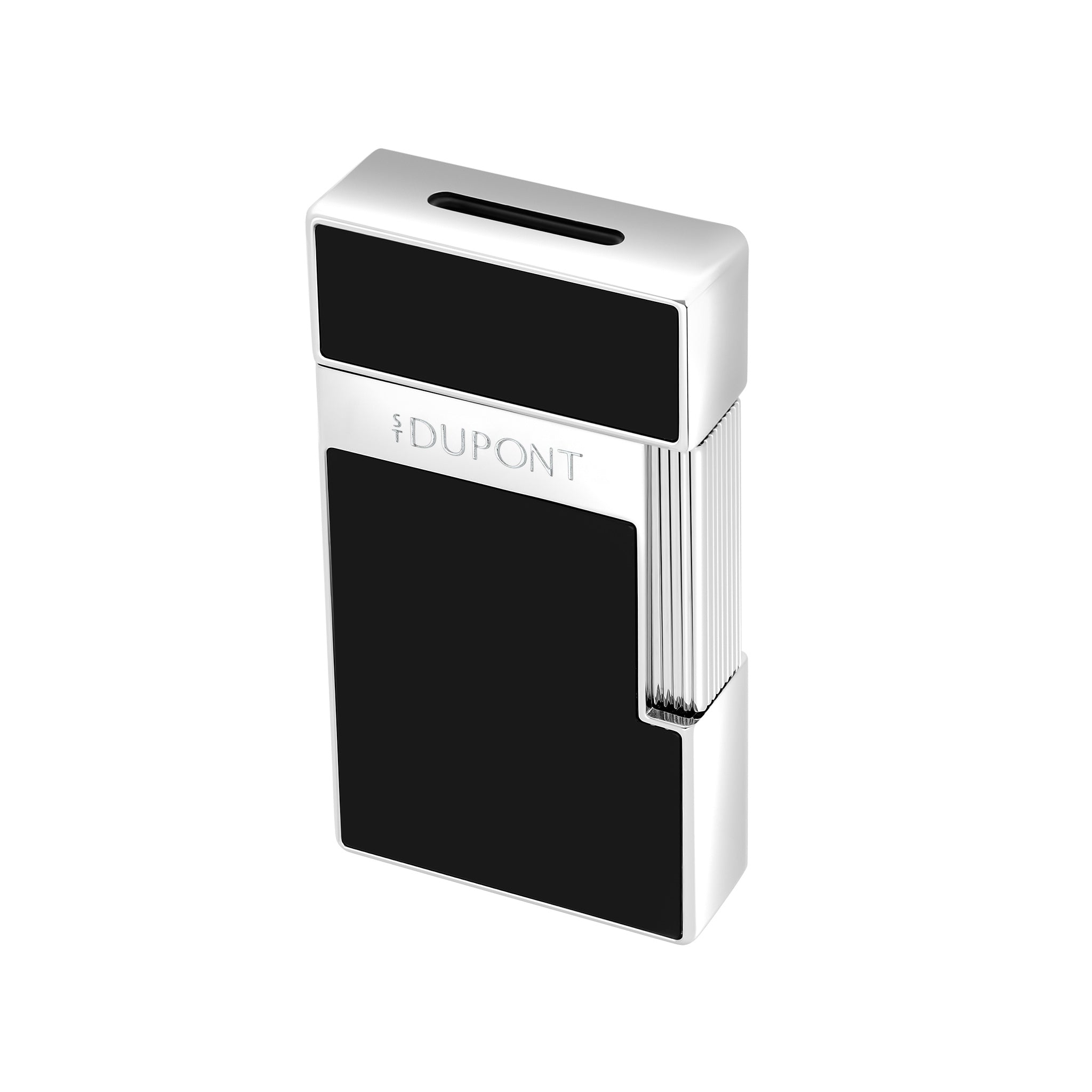 S.t.dupont accendino uomo donna LI BIGGY laccato nero finitura lucida 025221