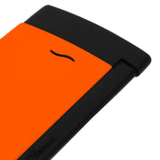 S.t.dupont accendino gas uomo donna Slim 7 Fluo blu arancio 027769