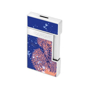 S.t.dupont accendino a gas Slimmy laccato vanikoro limited collector mare 028053