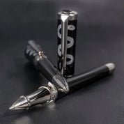 S.t.dupont biro penna roller Hippocrate Liberte, Lacca nera e Palladio - 462675