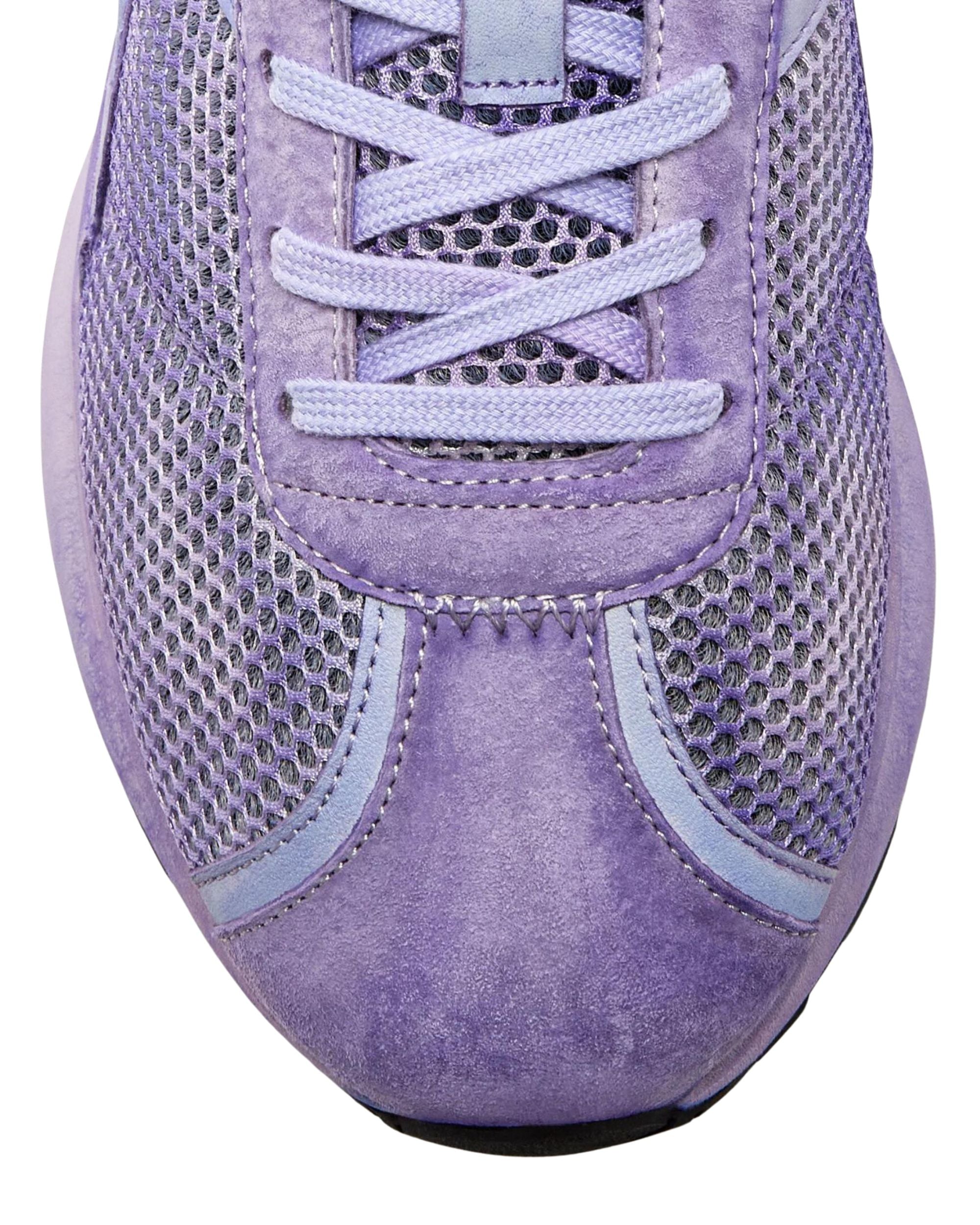 Diadora Heritage Mercury Elite Sneakers in Purple Tie-Dye Leather