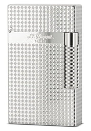 Stdupont Powerful Flame Windproof Rechargeable Silver Unisex