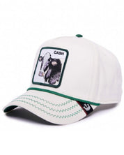 Goorin Bros. Trucker Cap Cappellino Animal Farm 'the Cash' Bianco Unisex