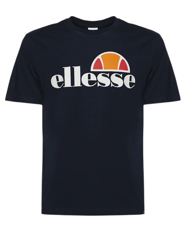 Ellesse T-shirt S/s Logo Esteso Blu Uomo