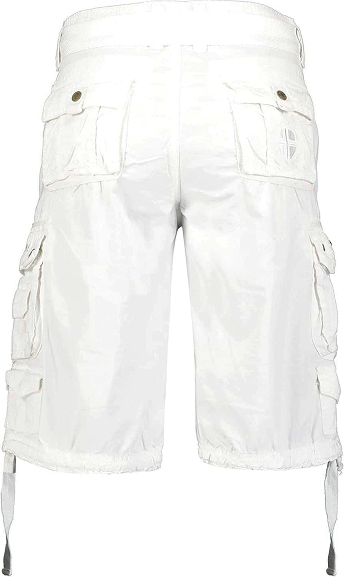 Geographical Norway Men's White Shorts 5