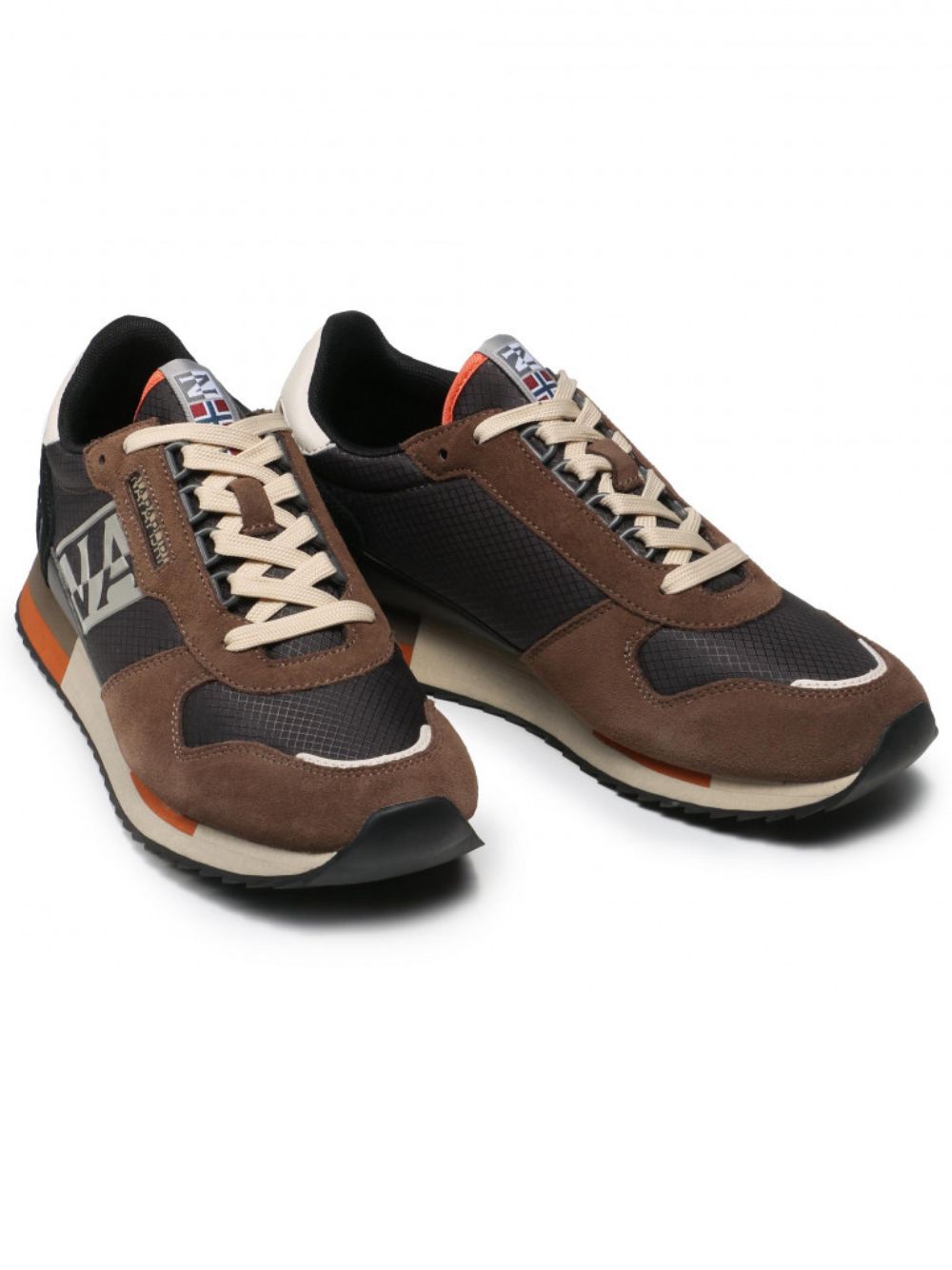 Napapijri Sneakers Virtus Pelle Marrone