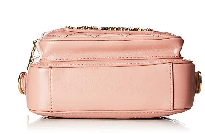 Love Moschino Borsa a Tracolla Quilted Nappa Rosa