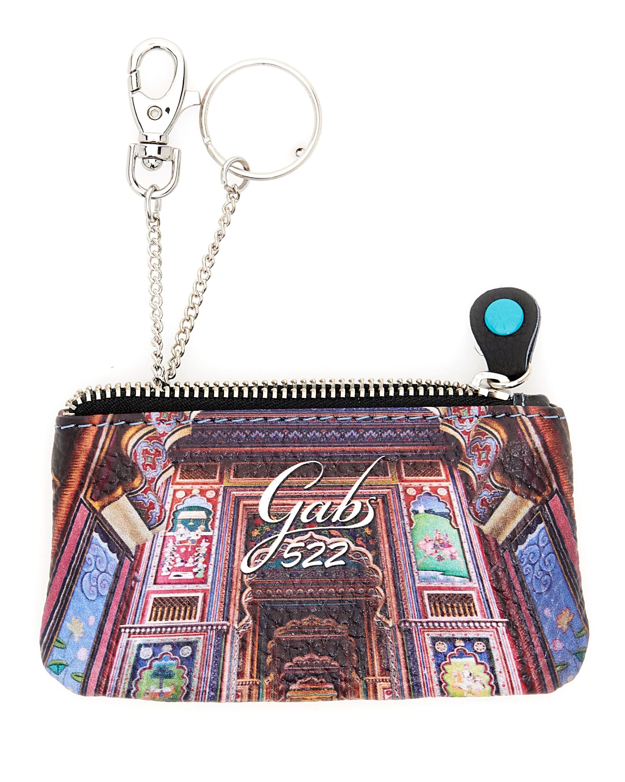 Gabs Porta Chiavi Anello Zip Multicolore Donna
