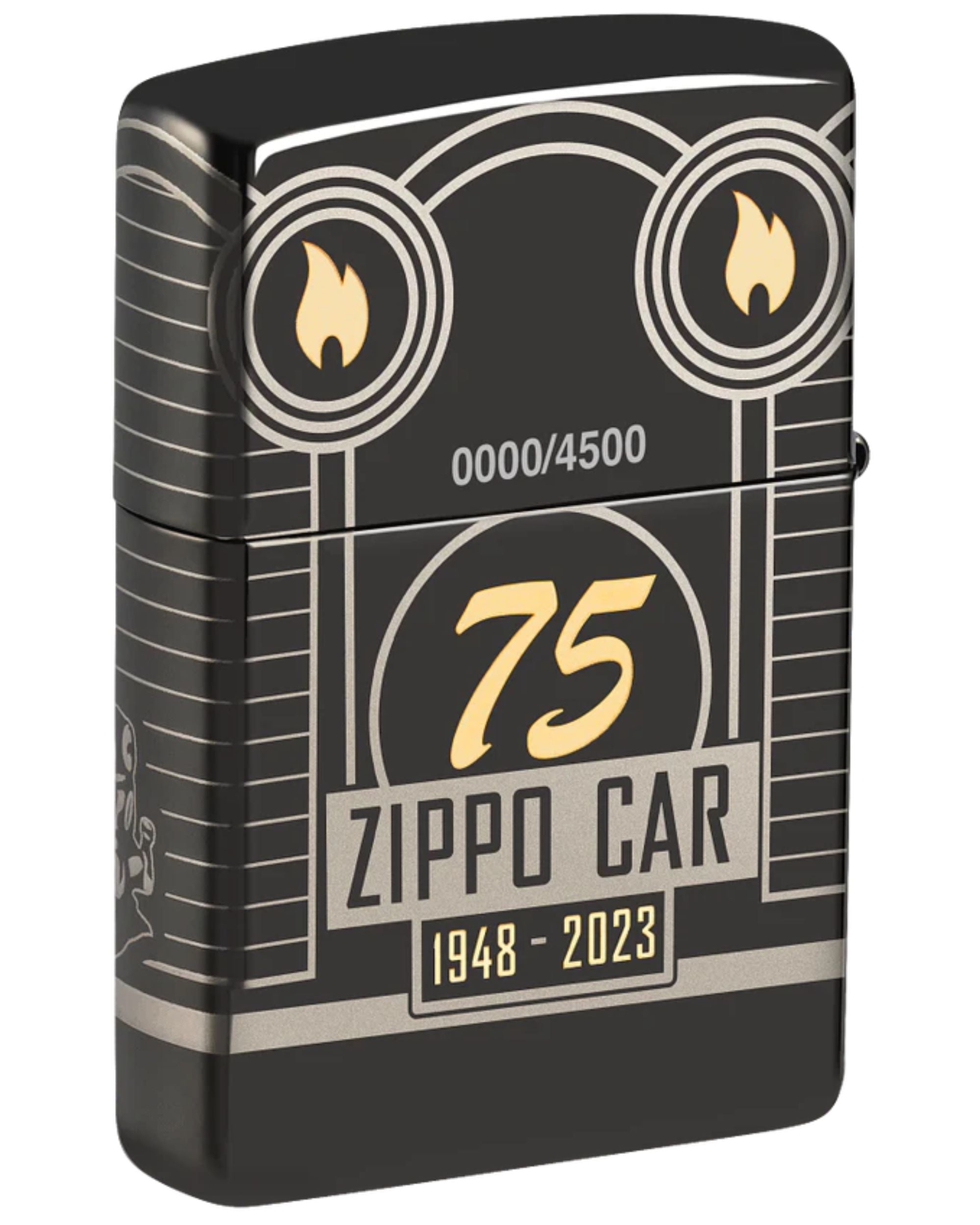 Zippo Limited Numerata 75th Collezione Anniversario Auto Car Grigio Unisex