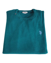 Us Polo Assn. Men's Green Crewneck