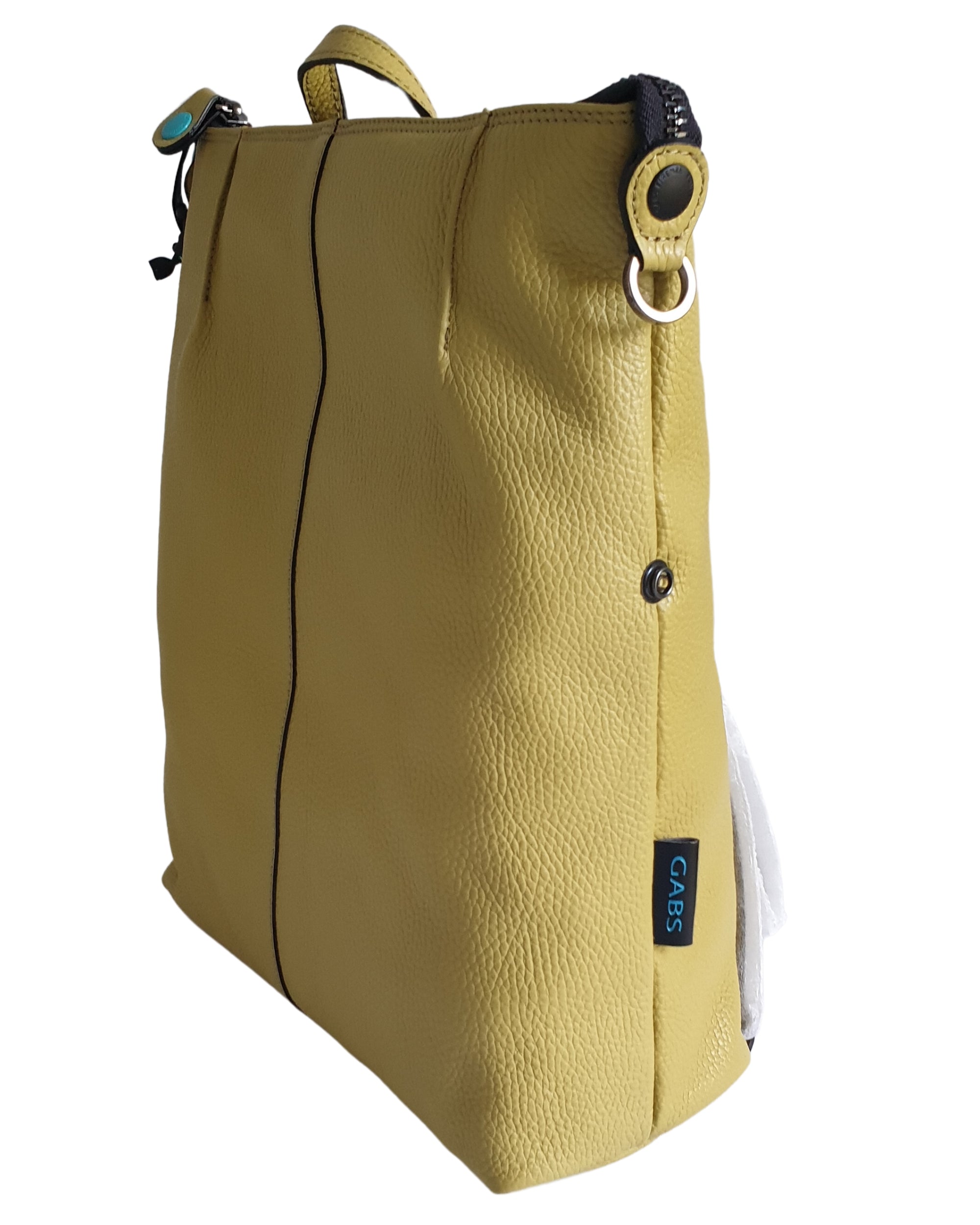 Gabs Crossbody Bag Edna Yellow Leather